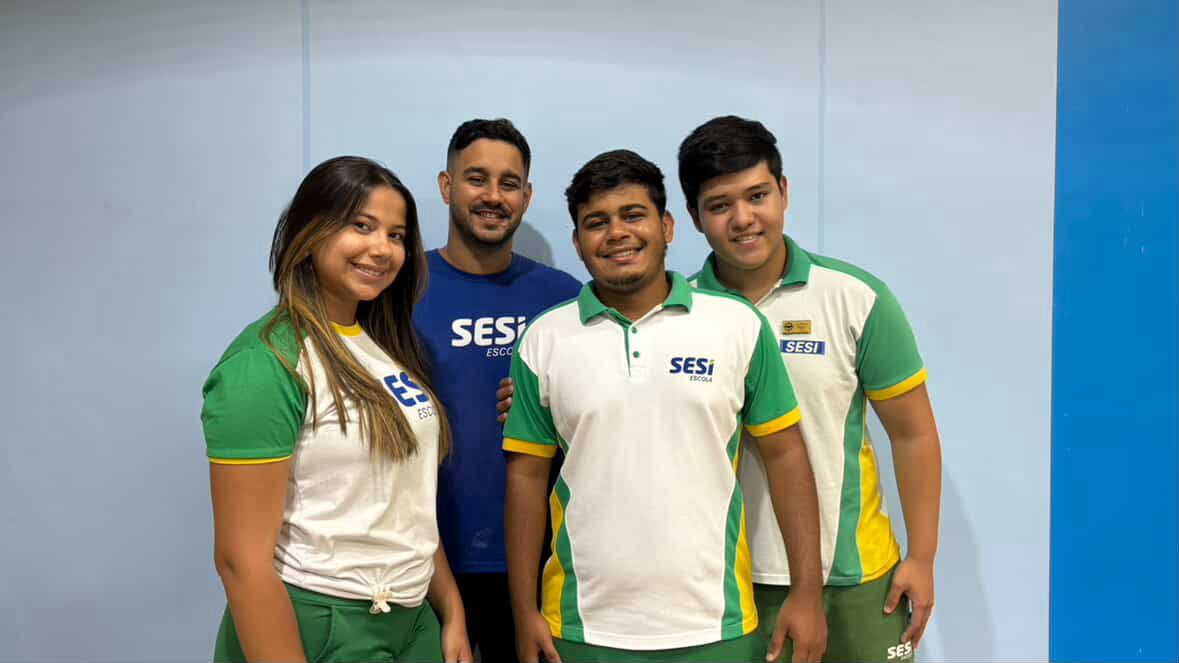 Alunos do SESI-RN são selecionados para a maior feira de iniciação científica da América do Sul