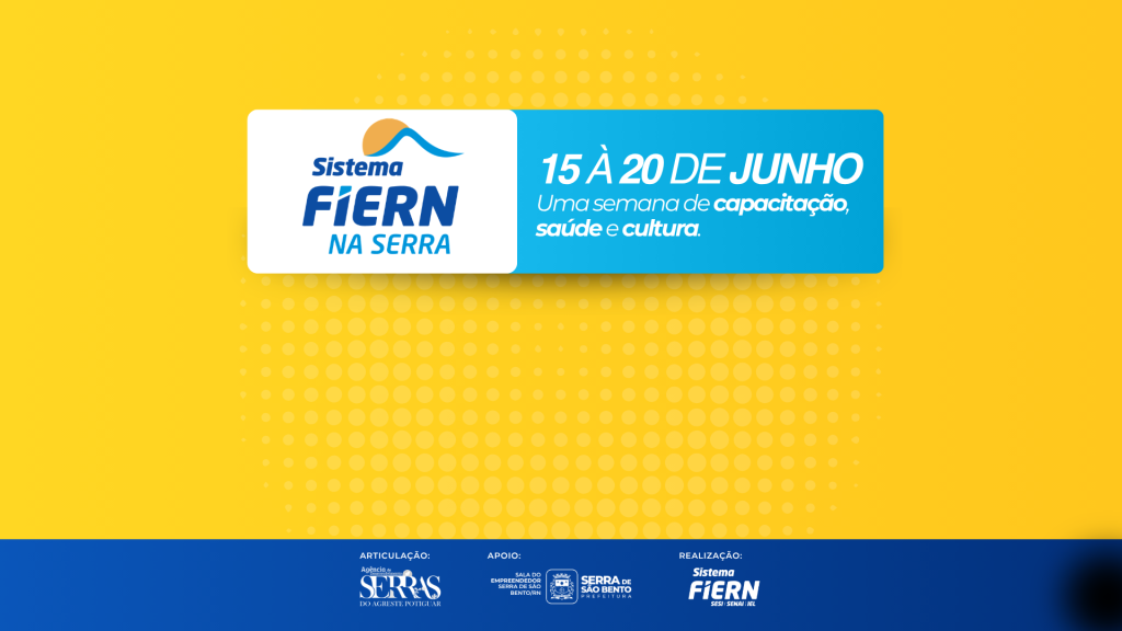 Sistema FIERN leva à Serra de São Bento ações de saúde, educação e cultura; confira