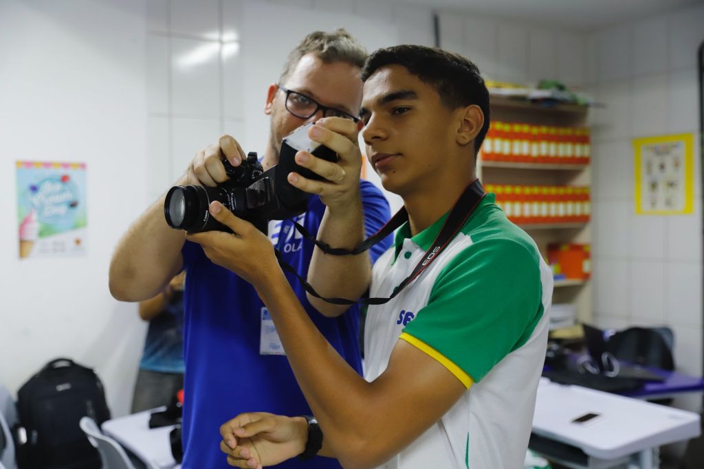 Oficinas gratuitas do Carreiras Criativas seguem com oportunidades de formação para alunos das escolas do SESI-RN